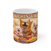 Laughin Vibes 11oz White Mug