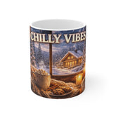 Chilly Vibes 11oz White Mug