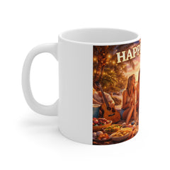 Happiest times 11oz White Mug