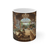 The Wolf of Wall Street... but a Cat 11oz White Mug