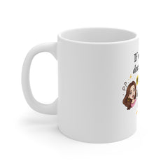 Funny Sarcastic Mug — "If My Mouth Doesn’t Say It, My Face Definitely Will" — Gift for Sassy Women & Coworkers