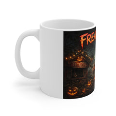Freaky vibes 11oz White Mug