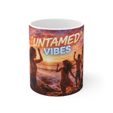 Untamed Vibes Mug — Sunset Beach Coffee Cup for Free-Spirited Friends