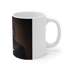 Wolf in Suit Mug — Elegant Anthropomorphic Animal Coffee Cup