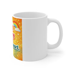 Inspirational Mug — "Start Each Day With a Grateful Heart" Coffee Cup
