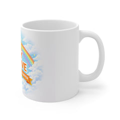 Stay Positive Mug — 'Good Things Will Happen' Inspirational Coffee Cup