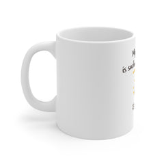 My patience is such a fragile thing Mug — Cute Kawaii Egg Break Humor Coffee Cup