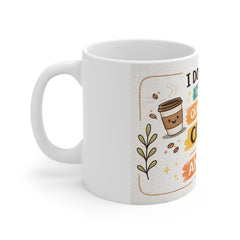 Coffee Is the Answer Mug — Funny Coffee Quote 11oz Ceramic Mug