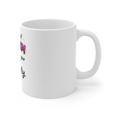 Sarcastic Quote Mug — "My Level of Sarcasm Depends on Your Level of Stupidity" 11oz