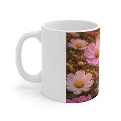 Live Life in Full Bloom Mug — Floral Coffee Cup Gift