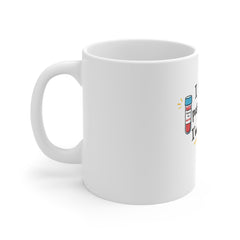 Funny Coffee Mug – “I Had My Patience Tested. I’m Negative.” Test Tube Design