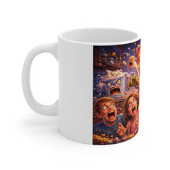Killer‑O's Cereal Horror Mug — Retro Monster Breakfast Coffee Cup