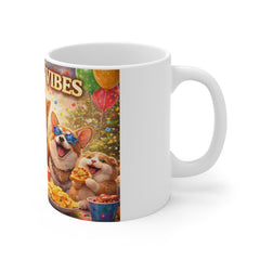 Laughin Vibes 11oz White Mug