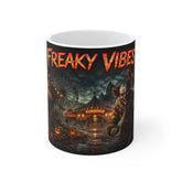 Freaky vibes 11oz White Mug
