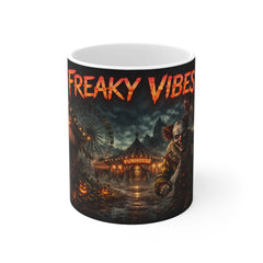 Freaky vibes 11oz White Mug