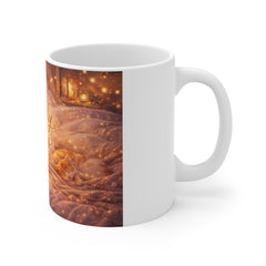 Mug — "Cuddly Vibes" Cozy Teddy Bear Coffee Mug