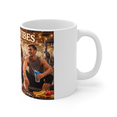 Fitness vibes 11oz White Mug