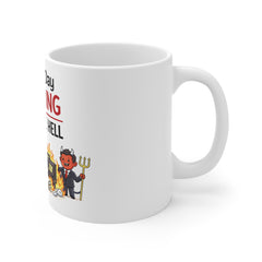 Mug — "Another Day Surviving Corporate Hell" Funny Office Coffee Mug