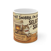 I'm not Snobby 11oz White Mug