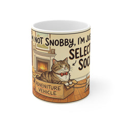I'm not Snobby 11oz White Mug