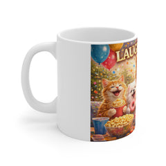 Laughin Vibes 11oz White Mug