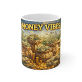 Money vibes 11oz White Mug