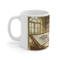 Drafting My Legacy 11oz White Mug