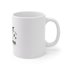 Inspirational Coffee Mug — "Dream It. Do It. Make It Happen."