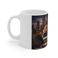 Website Investment Mug — "Website Investment? We'll Have Your Business Boomin'" Bulldog CEO Coffee Mug
