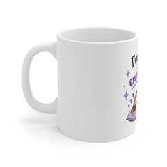 Energy-Saving Sloth Mug – "I'm Not Lazy, I'm On Energy-Saving Mode" 11oz Coffee Cup