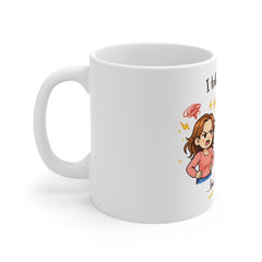 I Tolerate A Lot...But Not Idiots Mug — Funny Sarcastic Coffee Cup