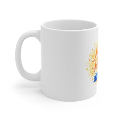 Make It Happen "No Excuses" Mug — Motivational Coffee Cup for Productivity & Goals