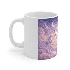 Dreamy Vibes Unicorn Mug — Pastel Fantasy Coffee Cup