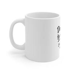 Tea Lover Mug – "Don't Talk to Me Yet... I Haven't Had My Tea." 11oz Ceramic Coffee Cup