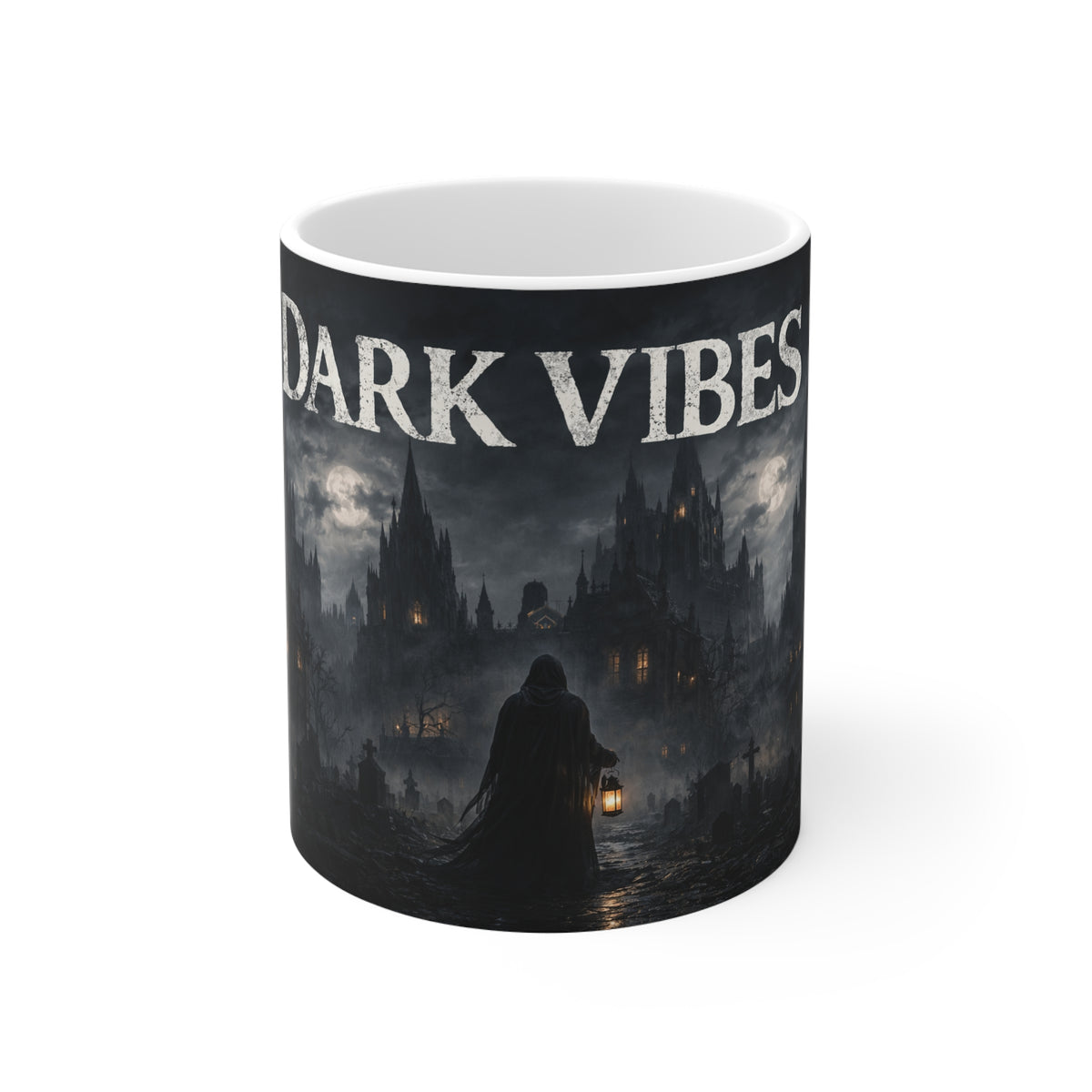 Dark Vibes 11oz White Mug