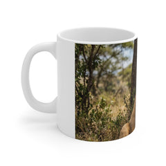 Funny Lion 11oz White Mug
