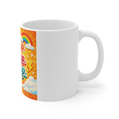 Wake Up Show Up Glow Up Mug – Positive Morning Coffee Cup