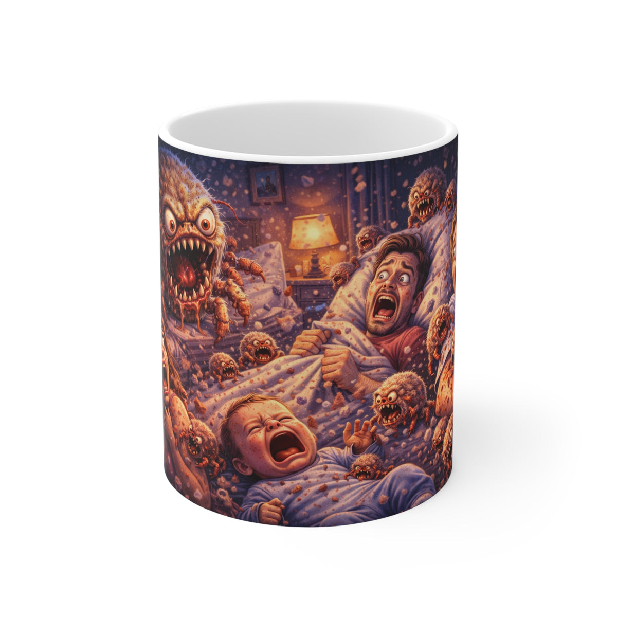 Horror Family Nightmare Mug – Creepy Monsters Design