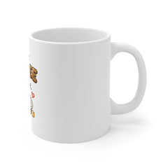 Coffee Mug – "More Coffee Please" Cute Kawaii Cup Gift