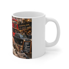 Funny British Mr. Bean Mug – 'If I Have to Say "Mate" One More Time I'm Moving to France' 11oz Coffee Cup