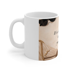 Inspirational Quote Mug — “It’s a Beautiful Day to Go After Your Dreams” 11oz