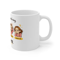 I Don’t Need a Mood Ring I Have a Face Mug — Funny Emotional Expression Coffee Cup