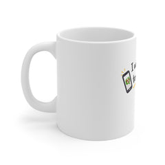 I Wish I Could Text My Dog Mug — Funny Dog Lover Coffee Cup