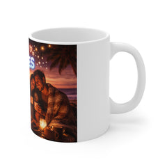 Snug Vibes Mug — Cozy Campfire Coffee Cup, Friends & Fall Nights Gift