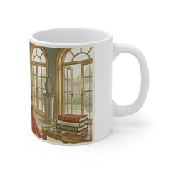 Grace Under Pressure (And Caffeine) 11oz White Mug