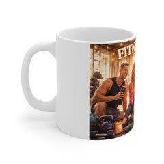Fitness vibes 11oz White Mug