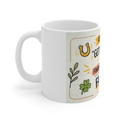 Funny Coffee Mug – “At My Age ‘Getting Lucky’ Means Finding My Phone” Ceramic Gift