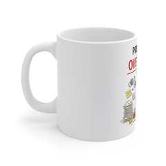 Professional Overthinker Coffee Mug — Funny Desk Gift for Busy Workaholics