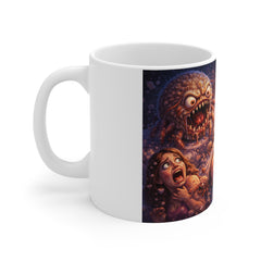 Horror Family Nightmare Mug – Creepy Monsters Design