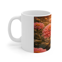 Inspirational Floral Mug - "Embrace the Beauty of Today" 11oz